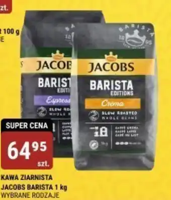bi1 KAWA ZIARNISTA JACOBS BARISTA 1 kg oferta
