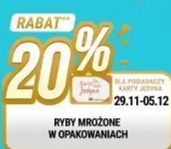 RYBY MROŻONE W OPAKOWANIACH