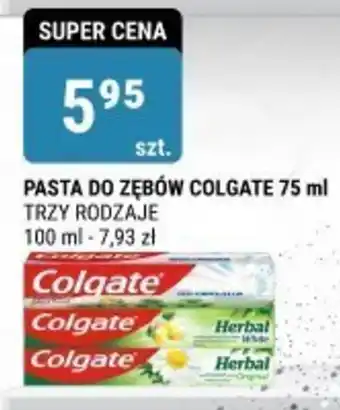 bi1 PASTA DO ZĘBÓW COLGATE 75 ml oferta