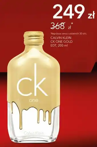 CALVIN KLEIN CK ONE GOLD EDT, 200 ml