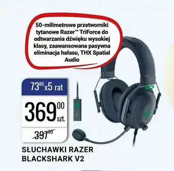 bi1 SŁUCHAWKI RAZER BLACKSHARK V2 oferta