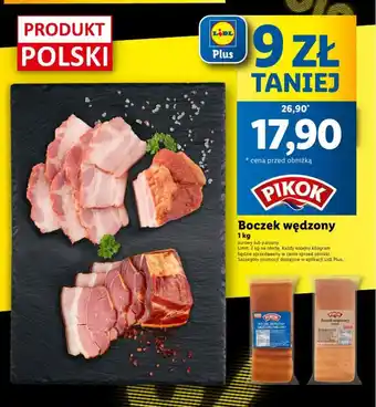 Lidl Boczek wędzony 1kg oferta