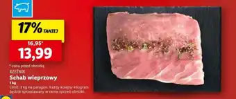 Lidl RZEŹNIK Schab wieprzowy 1kg oferta