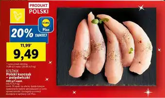 Lidl RZEŹNIK Polski kurczak polędwiczki 400 g oferta