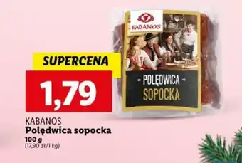 Lidl KABANOS Polędwica sopocka 100g oferta