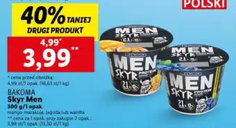 Lidl BAKOMA Skyr Men 300g oferta
