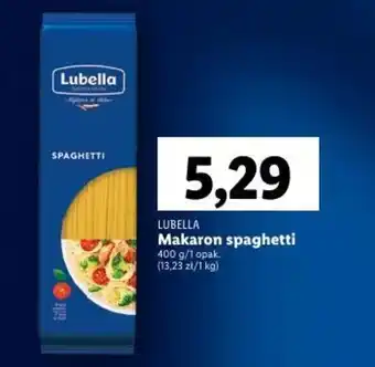 Lidl LUBELLA Makaron spaghetti 400g oferta