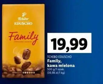 Lidl TCHIBO EDUSCHO Family, kawa mielona 500 g oferta
