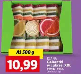 Lidl DIANA Galaretki w cukrze, XXL oferta