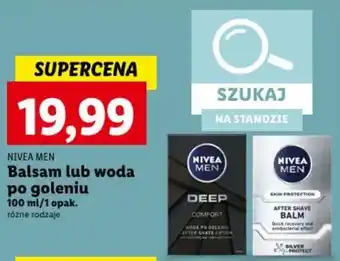 Lidl NIVEA MEN Balsam lub woda po goleniu 100 ml oferta