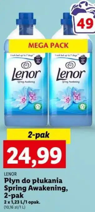 Lidl LENOR Płyn do płukania Spring Awakening, 2-pak oferta