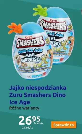 Action Jajko niespodzianka Zuru Smashers Dino Ice Age oferta