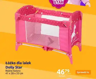 Action Łóżko dla lalek Dolly Star oferta
