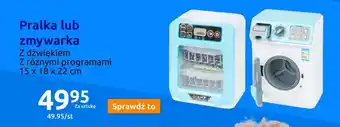 Action Pralka lub zmywarka Z różnymi programami 15 x 18 x 22 cm oferta