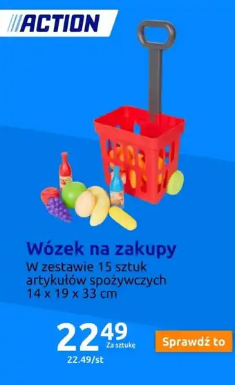 Action Wózek na zakupy oferta