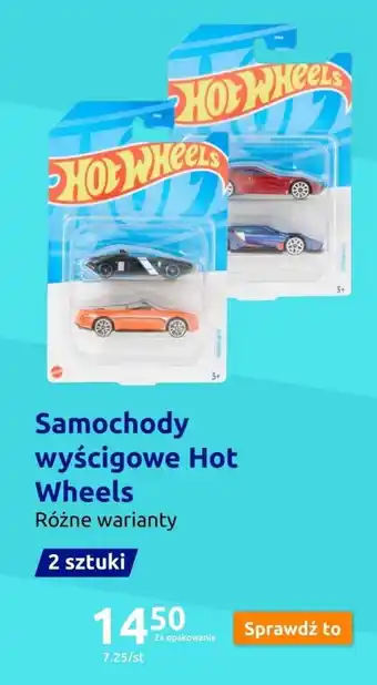 Action Samochody wyścigowe Hot Wheels oferta