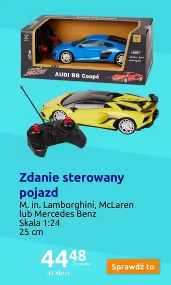 Action Zdanie sterowany pojazd oferta