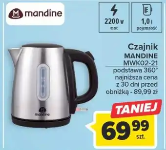 Carrefour Czajnik elektryczny oferta