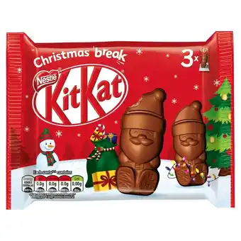 Dino Kitkat baton z czekolady mlecznej z nadzieniem kakaowym z płatkami herbatnikami 87 g (3 x 29 g) oferta