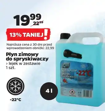 Płyn do spryskiwaczy zimowy