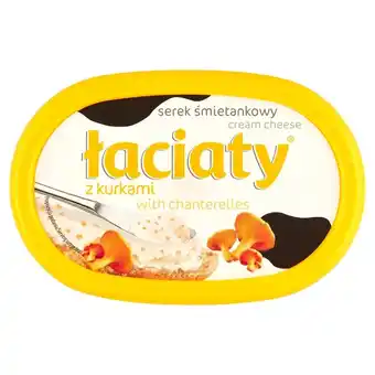 Dino Łaciaty serek śmietankowy z kurkami 135 g oferta