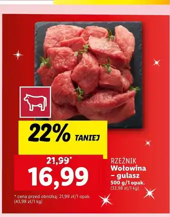 Lidl Wołowina oferta