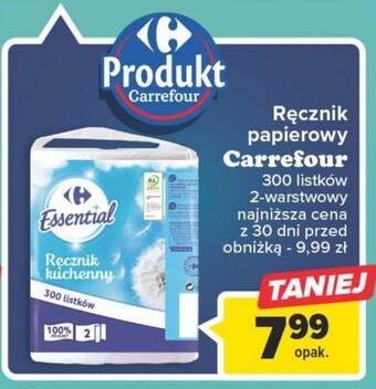 Carrefour Ręcznik papierowy oferta