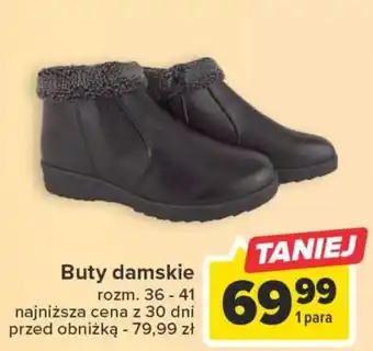 Carrefour Buty damskie oferta