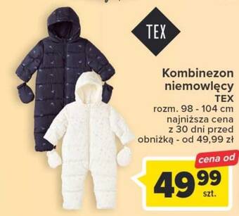 Carrefour Kombinezon niemowlęcy oferta