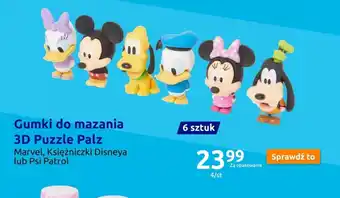 Action Gumki do mazania 3D Puzzle Palz oferta