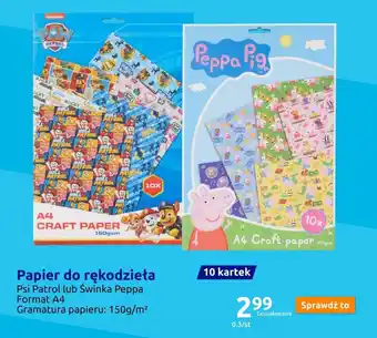 Action Papier do rękodzieła oferta