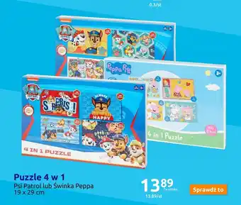 Action Puzzle 4 w 1 oferta