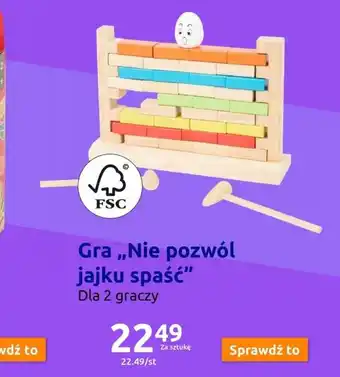 Gra ,,Nie pozwól jajku spaść"