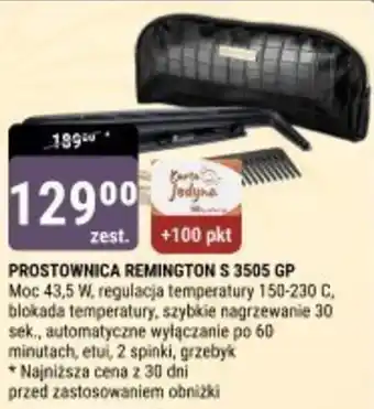 PROSTOWNICA REMINGTON S 3505 GP
