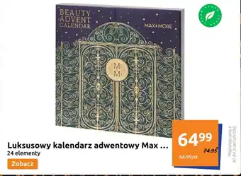 Action Luksusowy kalendarz adwentowy Max 24 el. oferta