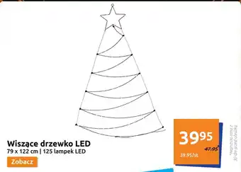 Action Wiszące drzewko LED 79 x 122 cm oferta