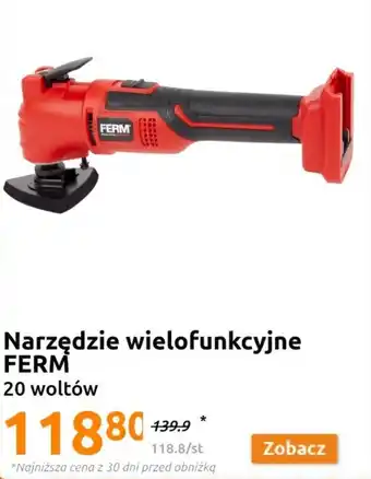 Action Narzędzie wielofunkcyjne FERM 20 V oferta