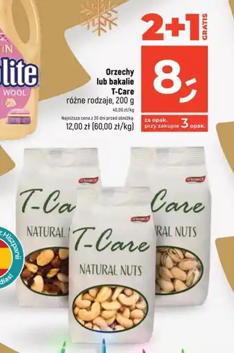 Dealz Orzechy lub bakalie T-Care 200 g oferta