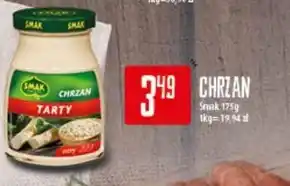 Smak chrzan tarty ostry 175 g