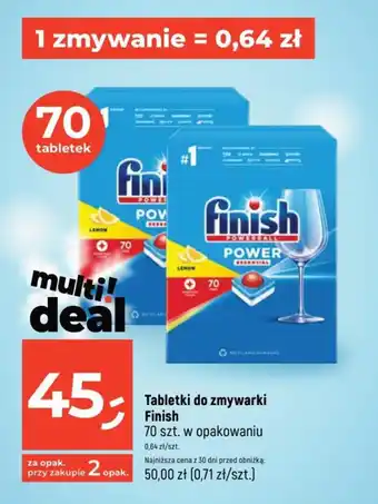 Dealz Tabletki do zmywarki Finish 70 szt. oferta