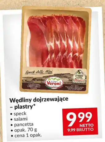 Makro Wędliny dojrzewające - plastry 70 g oferta