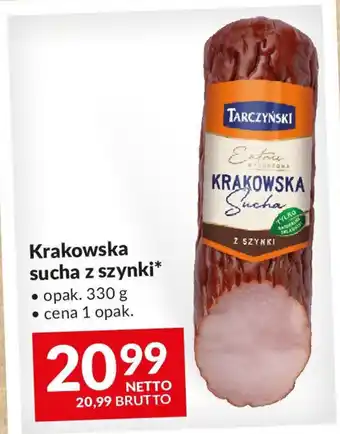 Makro Krakowska sucha z szynki 330 g oferta