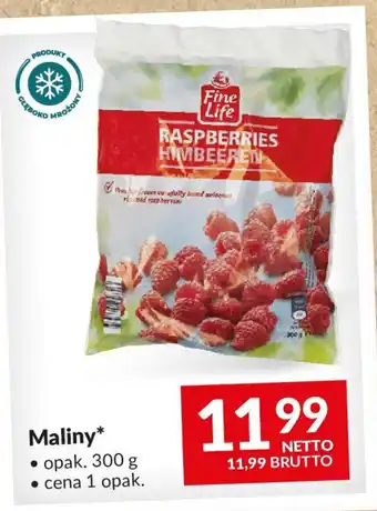 Makro Maliny 300 g oferta
