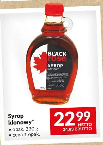 Makro Syrop klonowy 330 g oferta