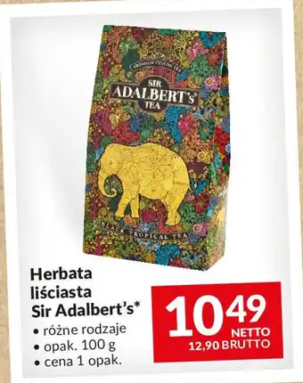 Makro Herbata liściasta Sir Adalbert's 100 g oferta