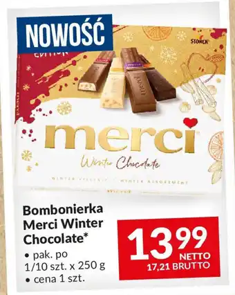 Makro Bombonierka Merci Winter Chocolate 250 g oferta