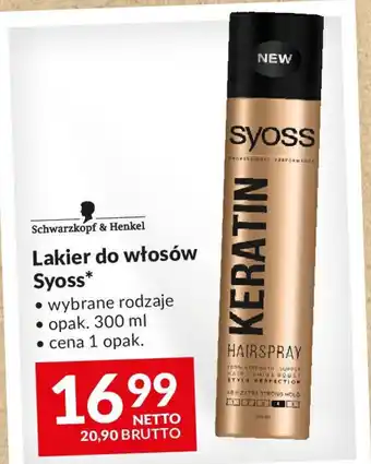 Makro Lakier do włosów Syoss 300 ml oferta