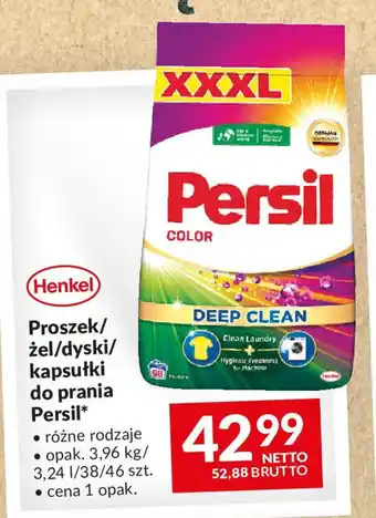 Makro Proszek/ żel/dyski/ kapsułki do prania Persil oferta