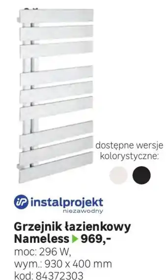 Leroy Merlin Grzejnik łazienkowy oferta