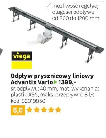 Leroy Merlin Odpływ oferta